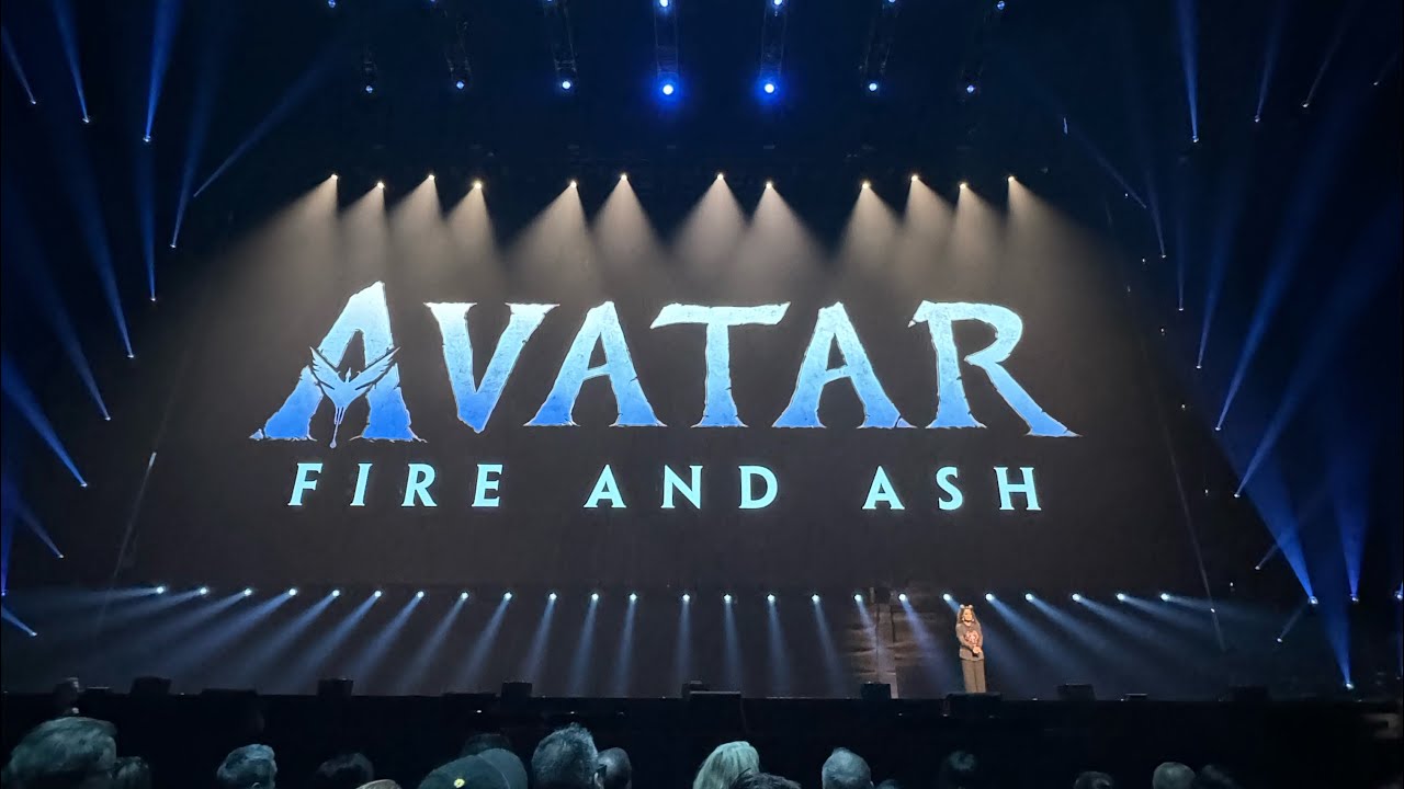 Full D23 Avatar 3: Fire and Ash Announcement (4K) featuring James Cameron