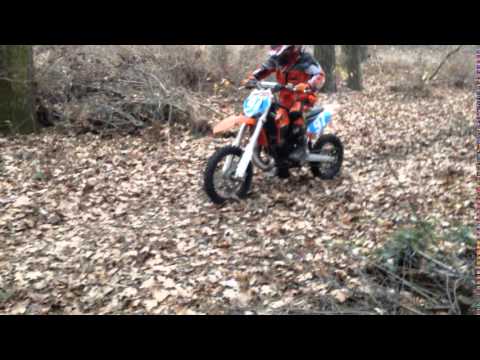 KTM SX 65 2012r. Oliver 7 years old first step!!!