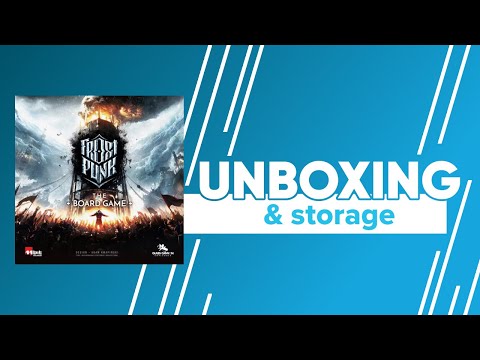 Frostpunk The Board Game Unboxing & Storage
