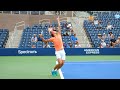 Alexander Zverev Serve Slow Motion (Side View) - ATP Serve Technique