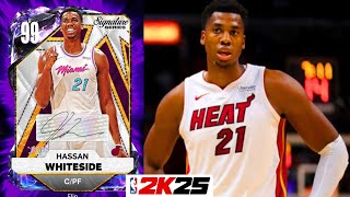 99 DARK MATTER HASSAN WHITESIDE MIAMI HEAT’S LEGEND SERIES, SEASON 2 EPISODE 3! IN NBA 2K25 MYTEAM!