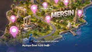 Sevdiklerine Mersin’de Çiçek Göndermek 30 Dakika! 💐 | Hızlı Çiçek
