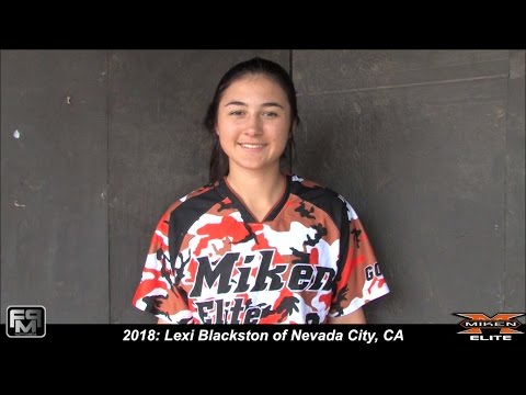 Committed to NDNU - 2018 Lexi Blackston Shortstop and Outfield Softball Skills Video