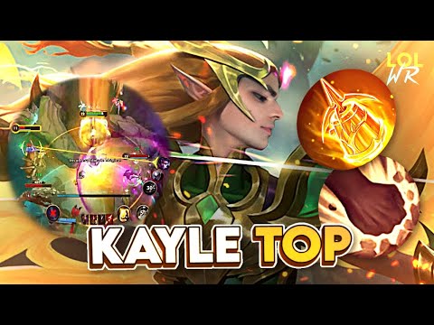 A BUILD SECRETA PARA FAZER A KAYLE TOP FUNCIONAR! | LoL Wild Rift