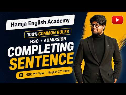 Completing Sentence Part-1