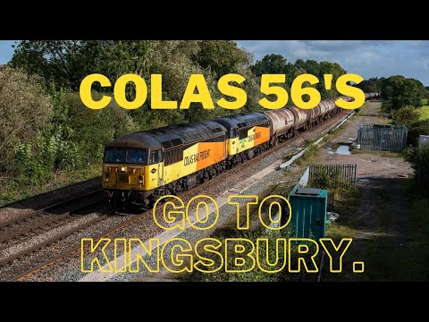 What an hour this was at STENSON JUNCTION, featuring 56113 and 56051 on 6M57 LINDSEY - KINGSBURY!!!.