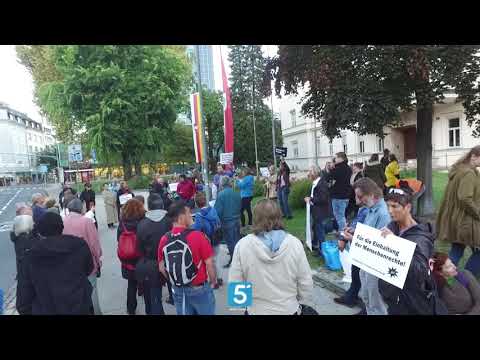 Donnerstagsdemo in Klagenfurt - Oktober 2018