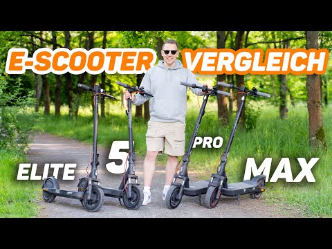 Xiaomi E-Scooter Elite, 5, 5 Pro & 5 Max: Test & Model Comparison 2025