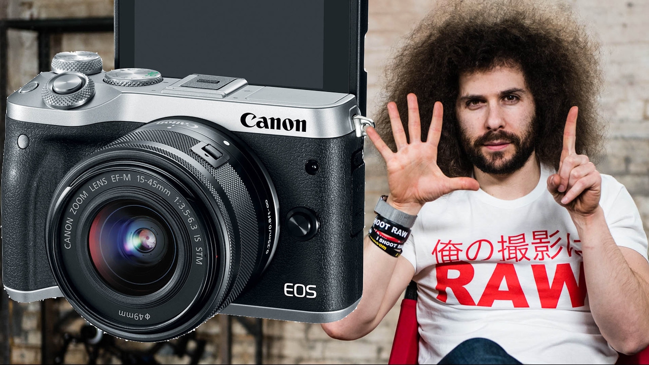 Беззеркальный фотоаппарат Canon EOS M6 kit EF-M 15-45mm f/3.5-6.3 IS STM серебро (