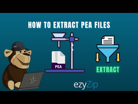 📦 How to Extract PEA Files Online Free │ No Software Installation Required