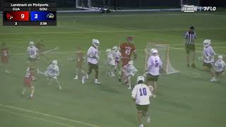 Goucher Men's Lacrosse vs. Catholic 4/10/24