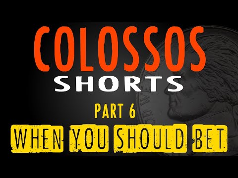 Here's When You Should Bet In No Limit Hold''em (Colossos Shorts EP 6)