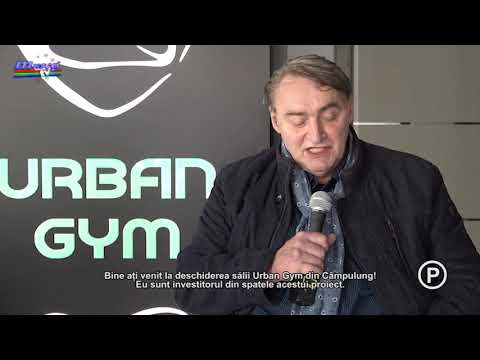 Jurnal  MUSCEL TV 09 11 2020 Inaugurare Sala de Fitness Urban Gym