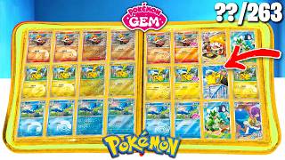 Making a Gem 5 "PIKACHU" Pokémon Masterset
