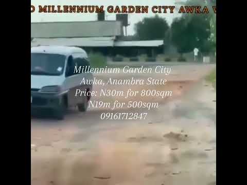 Residential Land For Sale Millennium Garden City Awka 3mins Drive From British College And Awka Ring Road Awka North Anambra