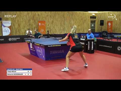 Masters 2023 - kwarfinale: Tanja Helle - Melanie Bierdrager