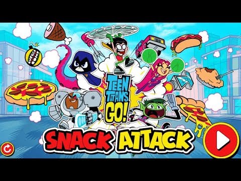 Teen Titans Go - Snack Attack [DC Kids] - Gameplays, Walkthrough Video