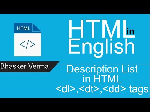 HTML tutorial for beginners in English 1 | Introduction to HTML