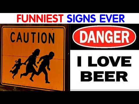 Absolutely Dumb Signs For Those In Need Of A Good Laugh || video compilation #67