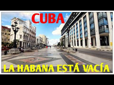 🚨LA HABANA ESTÁ VACÍA NO HAY TURISTAS 🚨