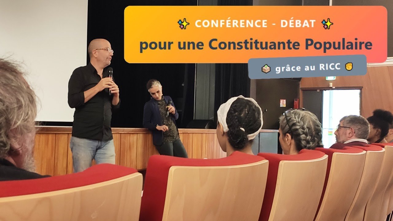 🎧 RICC : La Révolution Démocratique en Podcast - Conférence avec Clara Egger et Raul Magni-Berton