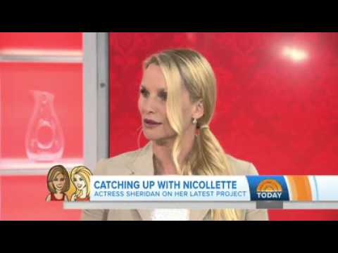 Nicollette Sheridan visits "The Today Show" (3/31/2016)