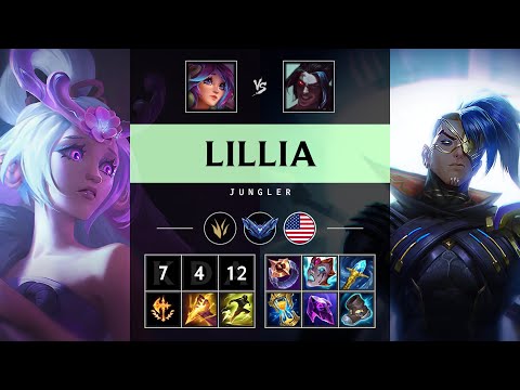 Lillia Jungle vs Kayn - NA Diamond Patch 25.08