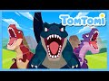 NEW The Villain Dinosaurs Dinosaur Villains Take Over Dinosaur Song Kids Song TOMTOMI