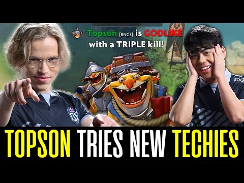 Topson GODLIKE NEW TECHIES Looks Like (vs. Ana) DOTA 2