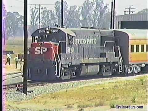 Classic Railroad Series 129 - SP 3100 at Perris, CA April 28, 1990