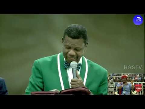 PASTOR E A ADEBOYE SERMON RCCG AUGUST 2019 HOLY GHOST SERVICE - AND GOD SAID