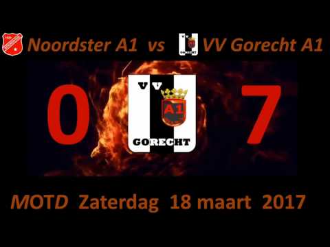 Noordster A1  vs  VV Gorecht A1 [ Hoofdklasse N 16/17 ] [18-03-2017]