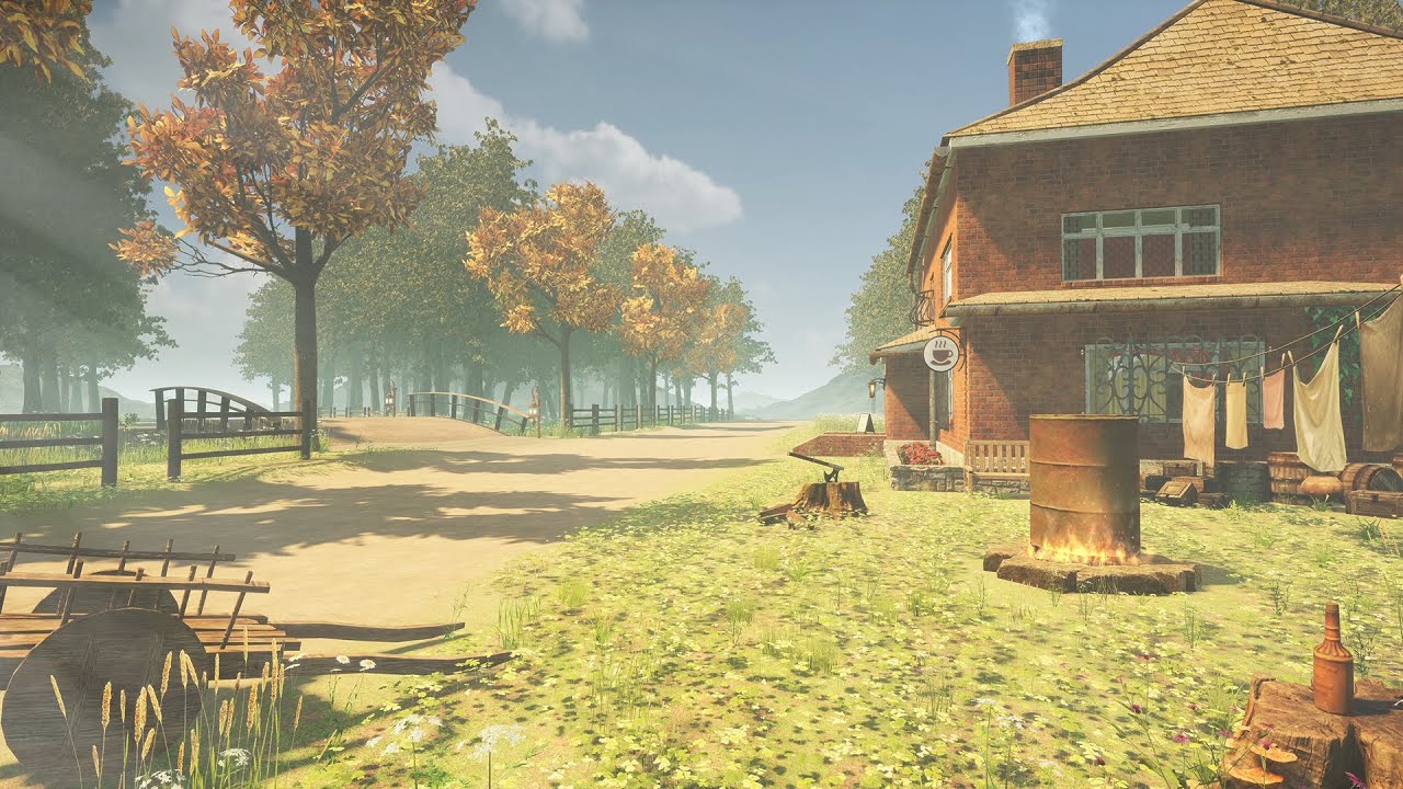 ASMR「峠の茶屋」居心地のいい、森の中の喫茶店【環境音BGM / 作業用BGM】