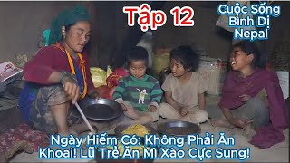 Episode 12 - A Rare Day: No Potatoes! The Kids Enjoy Fried Noodles!