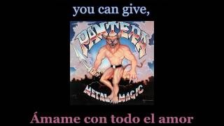 Pantera - Biggest Part Of Me - Lyrics / Subtitulos en español (Nwobhm) Traducida