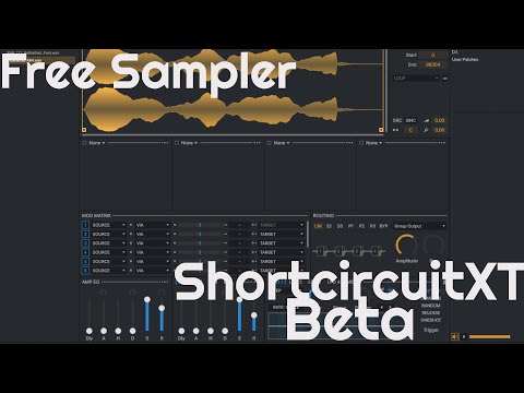 Free Sampler - ShortcircuitXT Beta by Surge Synthesizer Team (No Talking)