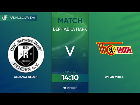 AFL 20. Germany. Bundesliga. Day 3. Alliance Reden - Union MIREA