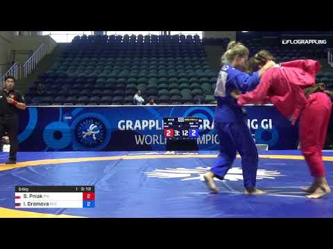 1/2 ♀GPGI - 64 kg: S. PNIAK (POL) v. I. GROMOVA (RUS)