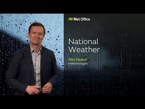 30/03/23 – Storm Mathis, wet and windy weather – Evening Weather Forecast UK – Met Office Weather