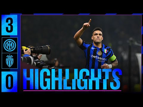 Gols e lances de Internazionale x Monaco
