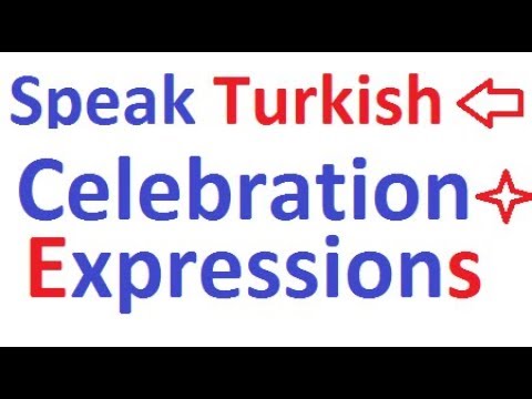 Celebration Phrases - Expressions For Ramadan  in Turkish and Eid al Mobarak in Turkish