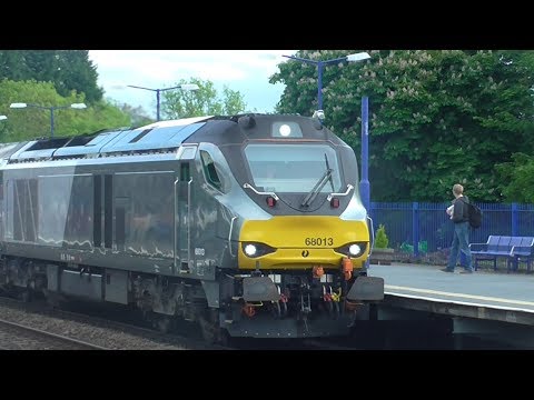 Trains at Princes Risborough, Chiltern Main Line - 18th & 19th May 2017