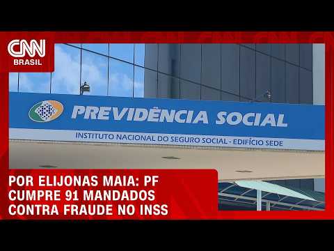 PF cumpre 91 mandados contra fraude no INSS | CNN NOVO DIA