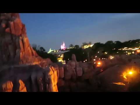 Big Thunder Mountain At Night
