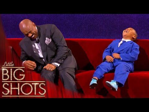 Jaemarc Gives The Best Interview Of Steve Harvey's Life! 😂 | Little Big Shots