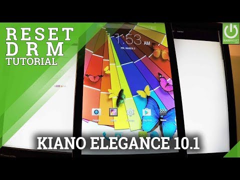 Restore DRM Licences KIANO Elegance 10.1 - Reset DRM