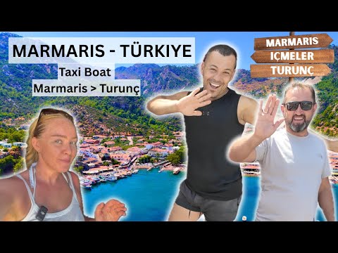 Taxi boat from Marmaris to Turunç  - Marmaris Türkiye
