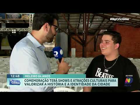 Aniversário de Meleiro terá Endrios Rodrigues e programação especial