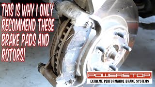 Why Power Stop Brake Pads and Rotors Are the Best Choice! What are the Best Brakes to Buy? Look!