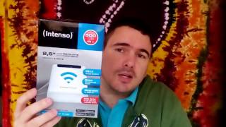 INTENSO 500GB EXTERNAL WIFI HDD (portable personal server) - REVIEW